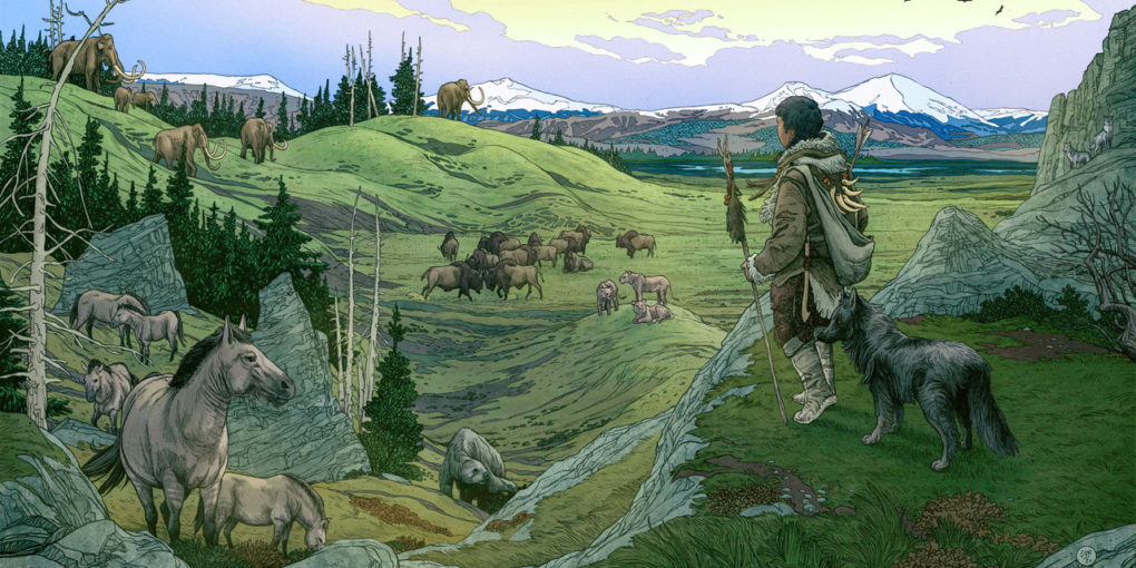 Siberian hunters and domesticated dogs